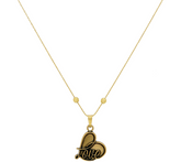 Alex and Ani Goldtone Adjustable Love Motif Necklace